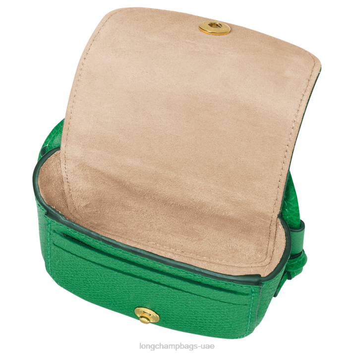 Longchamp محفظة عملة epure مع الدانتيل والجلود نحيف D2LB534