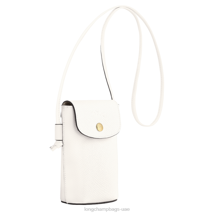 Longchamp جراب هاتف epure مع الدانتيل والجلود نحيف D2LB707