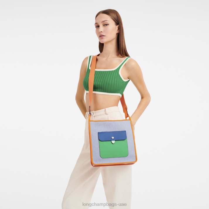 Longchamp حقيبة كروس لو فولون بسحاب l نحيف D2LB260