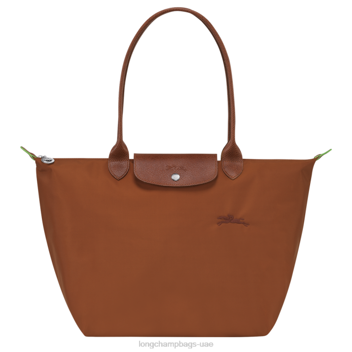 Longchamp حقيبة حمل لو بلاج خضراء l نحيف D2LB404