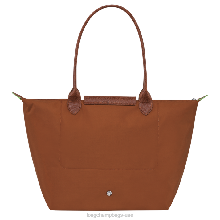 Longchamp حقيبة حمل لو بلاج خضراء l نحيف D2LB404