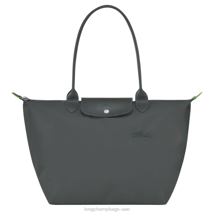 Longchamp حقيبة حمل لو بلاج خضراء l نحيف D2LB405