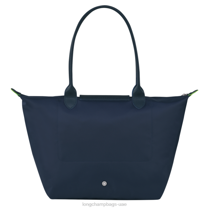 Longchamp حقيبة حمل لو بلاج خضراء l نحيف D2LB406