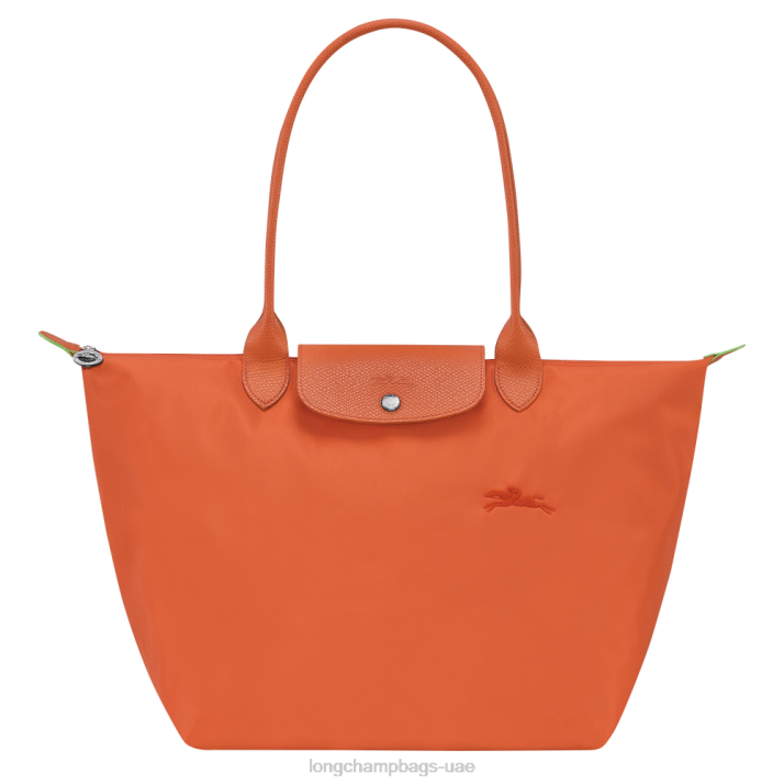 Longchamp حقيبة حمل لو بلاج خضراء l نحيف D2LB407