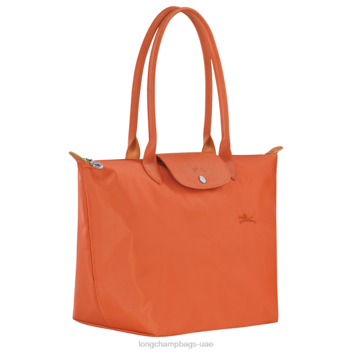 Longchamp حقيبة حمل لو بلاج خضراء l نحيف D2LB407