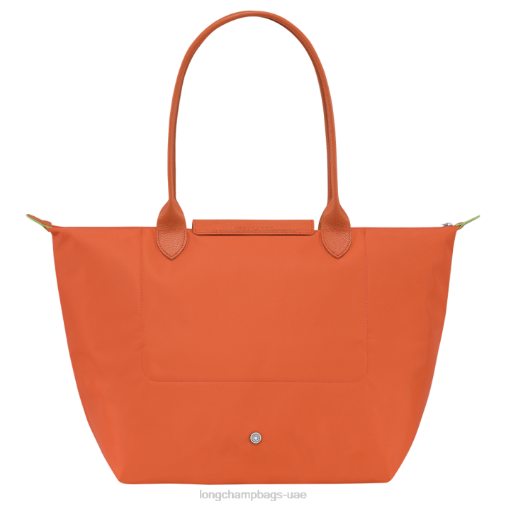 Longchamp حقيبة حمل لو بلاج خضراء l نحيف D2LB407