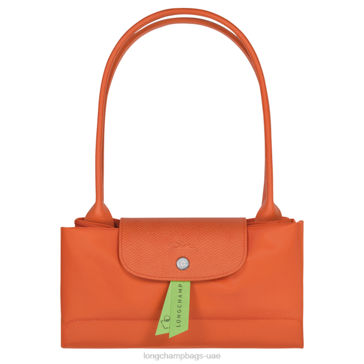 Longchamp حقيبة حمل لو بلاج خضراء l نحيف D2LB407