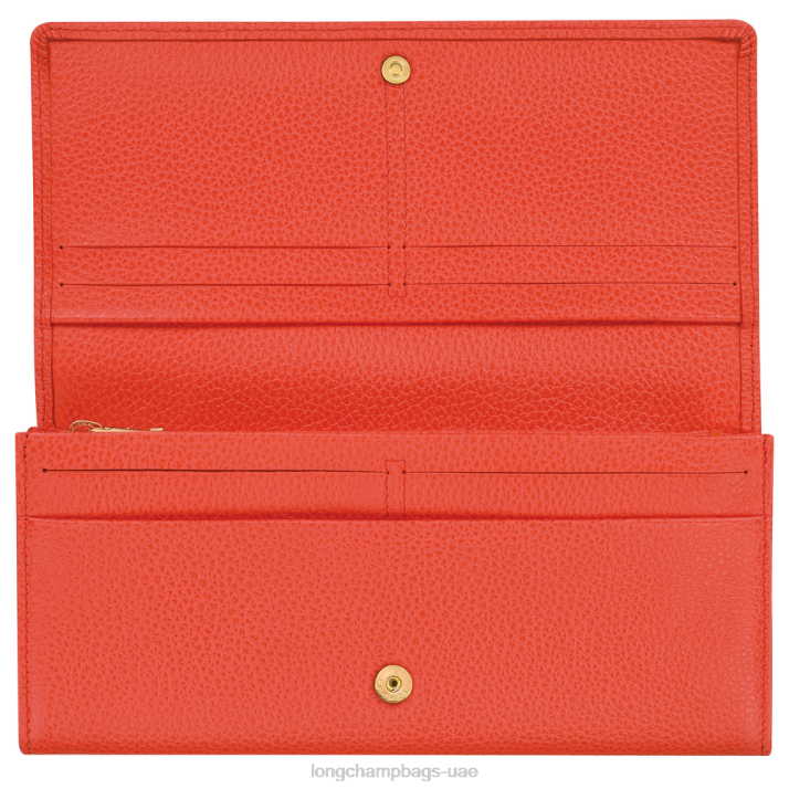 Longchamp محفظة le foulonne القارية نحيف D2LB603