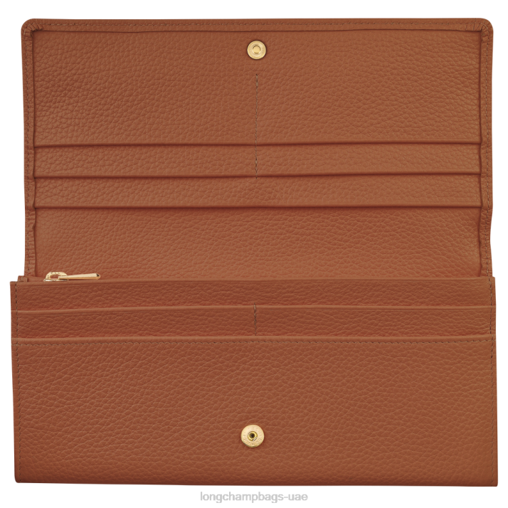 Longchamp محفظة le foulonne القارية نحيف D2LB604