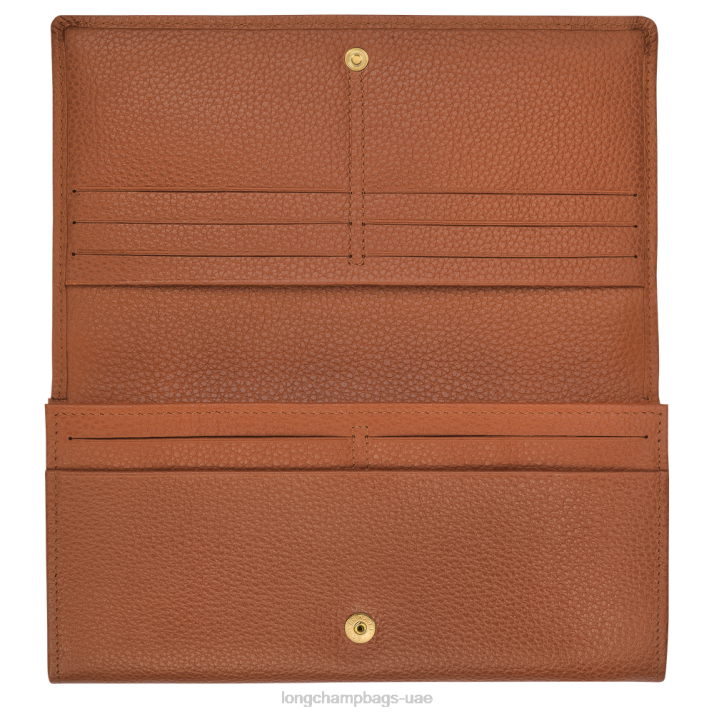 Longchamp محفظة le foulonne القارية نحيف D2LB610