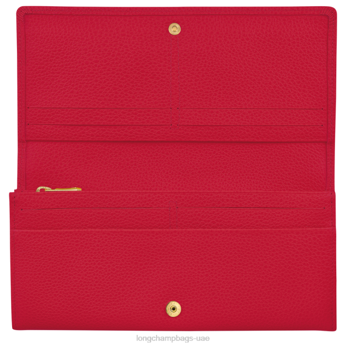 Longchamp محفظة le foulonne القارية نحيف D2LB611