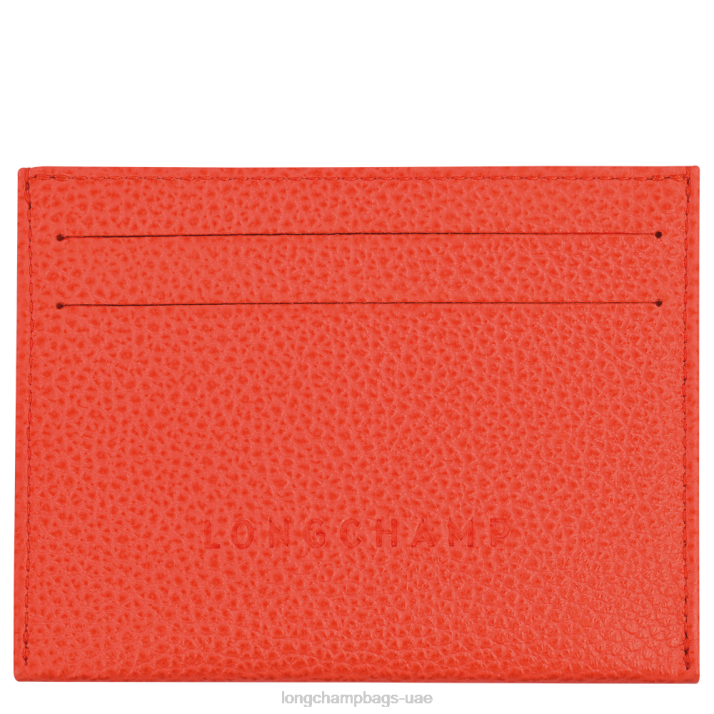 Longchamp حامل بطاقات le foulonne نحيف D2LB644