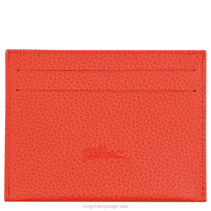Longchamp حامل بطاقات le foulonne نحيف D2LB644