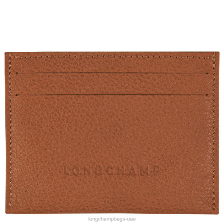 Longchamp حامل بطاقات le foulonne نحيف D2LB645