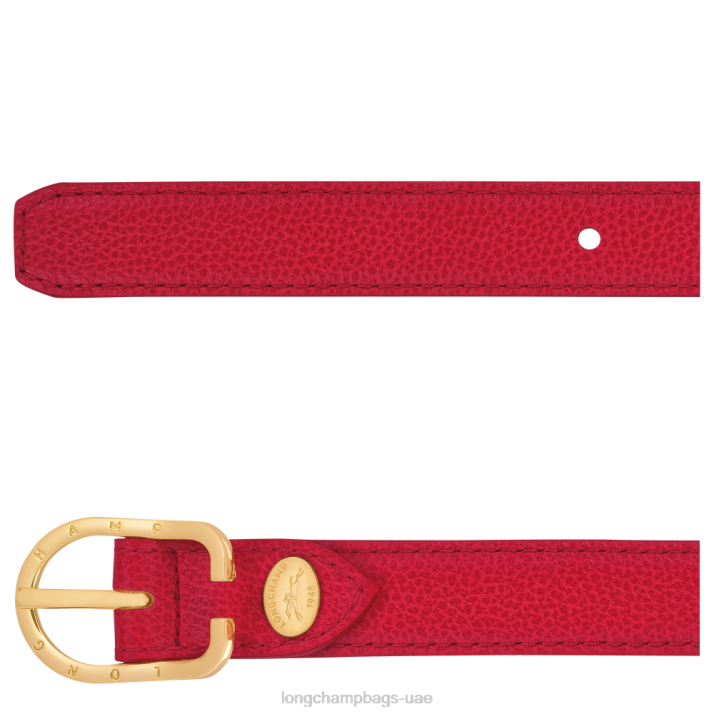 Longchamp حزام le ​​foulonne للسيدات نحيف D2LB928