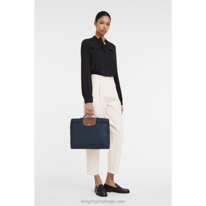 Longchamp حقيبة مستندات le pliage الأصلية رجال D2LB488