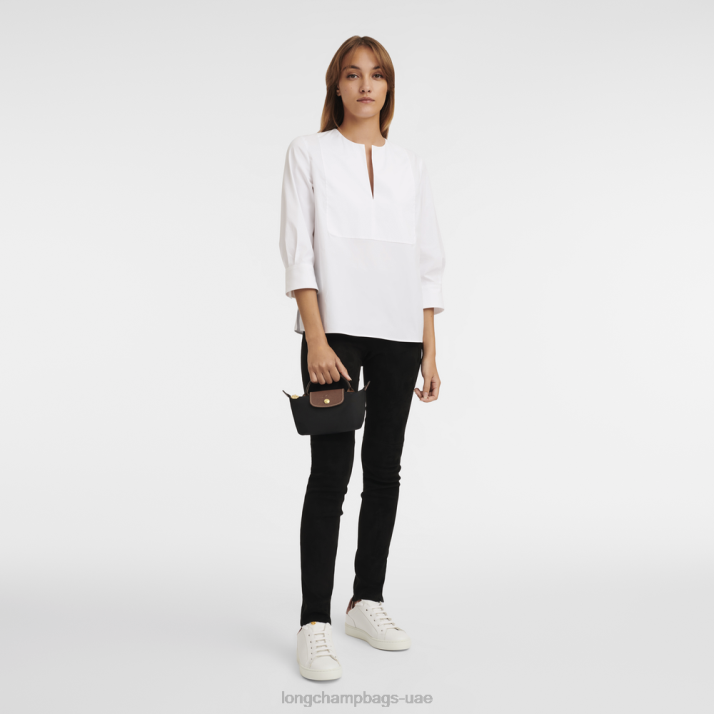 Longchamp الحقيبة الأصلية le pliage مع مقبض نحيف D2LB662