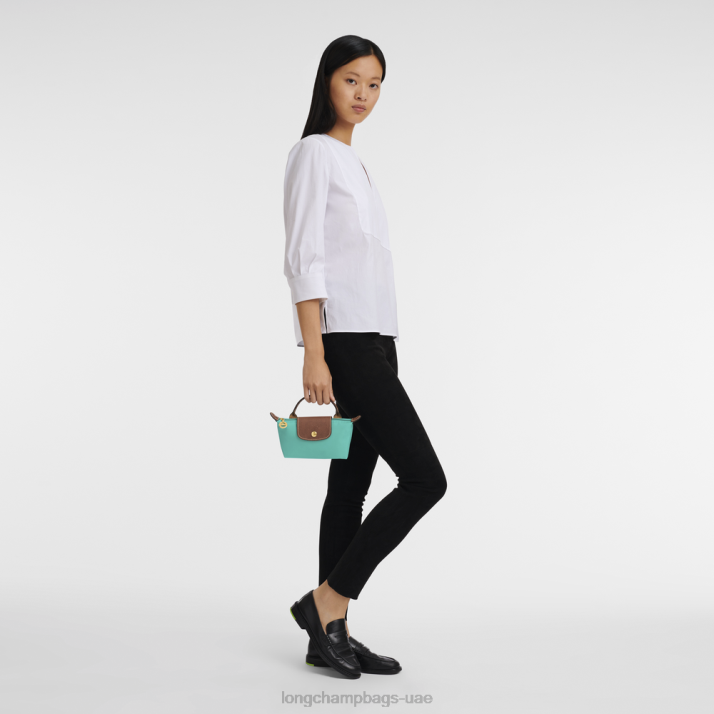 Longchamp الحقيبة الأصلية le pliage مع مقبض نحيف D2LB666