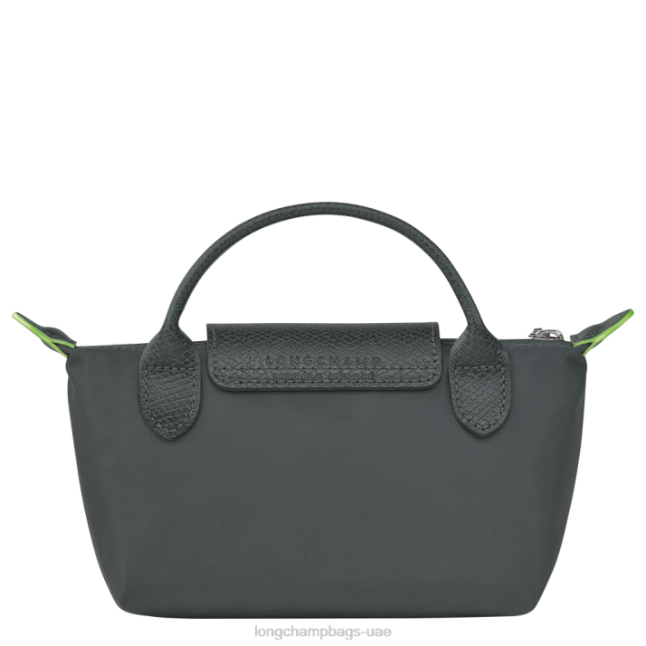 Longchamp الحقيبة الخضراء le pliage مع مقبض نحيف D2LB672
