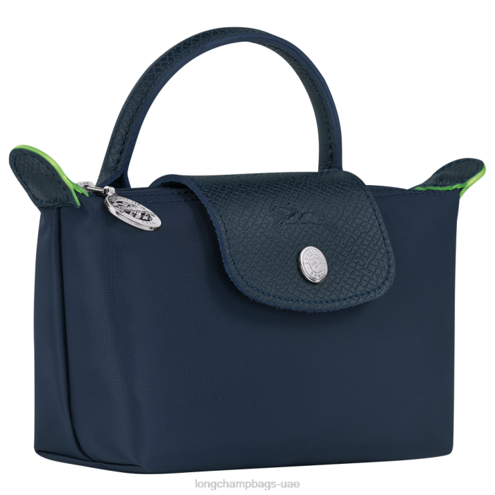 Longchamp الحقيبة الخضراء le pliage مع مقبض نحيف D2LB673