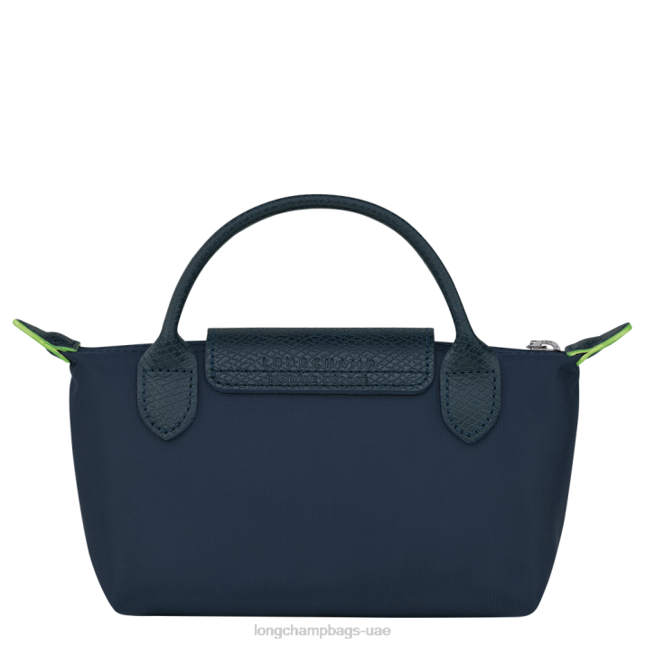 Longchamp الحقيبة الخضراء le pliage مع مقبض نحيف D2LB673