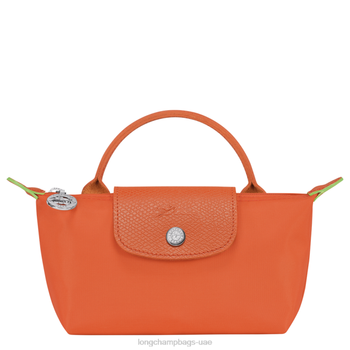 Longchamp الحقيبة الخضراء le pliage مع مقبض نحيف D2LB674