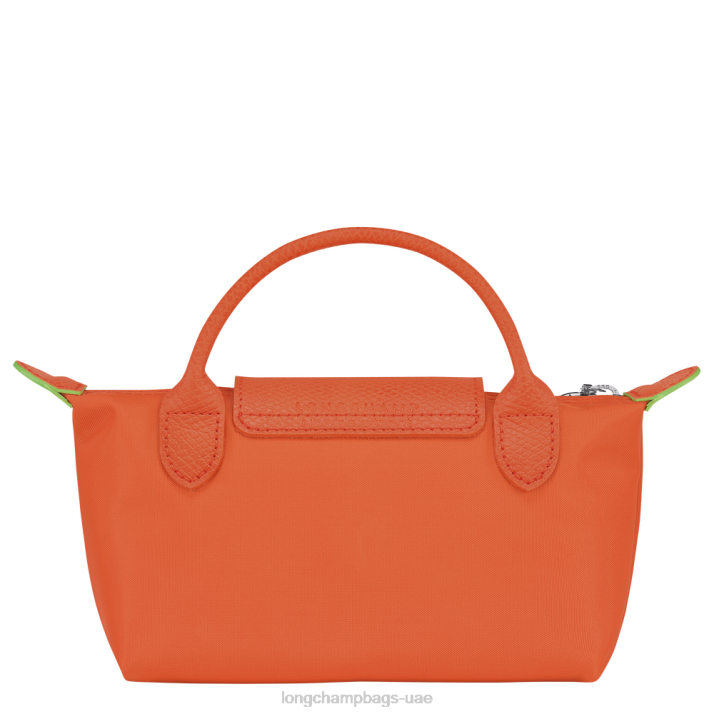 Longchamp الحقيبة الخضراء le pliage مع مقبض نحيف D2LB674