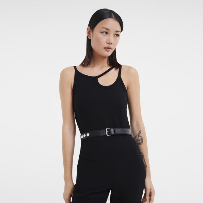 Longchamp حزام السيدات le pliage نحيف D2LB951