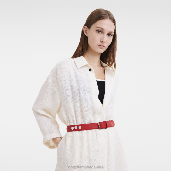 Longchamp حزام السيدات le pliage نحيف D2LB952