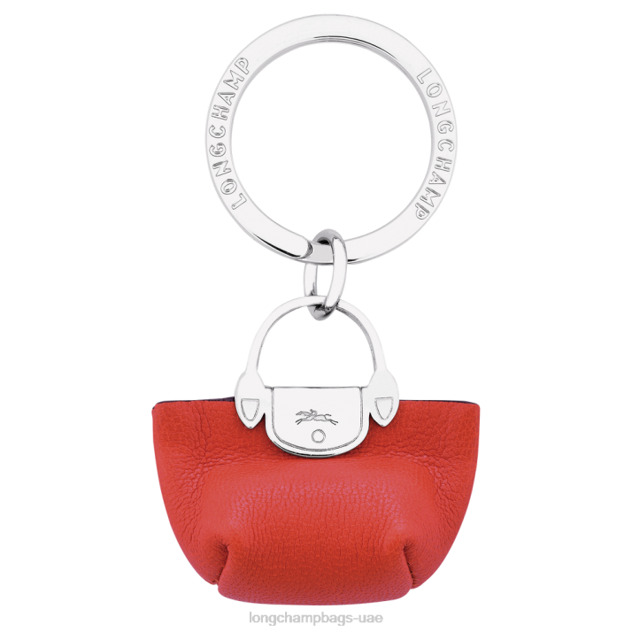 Longchamp le pliage cuir حلقات المفاتيح pliage نحيف D2LB735