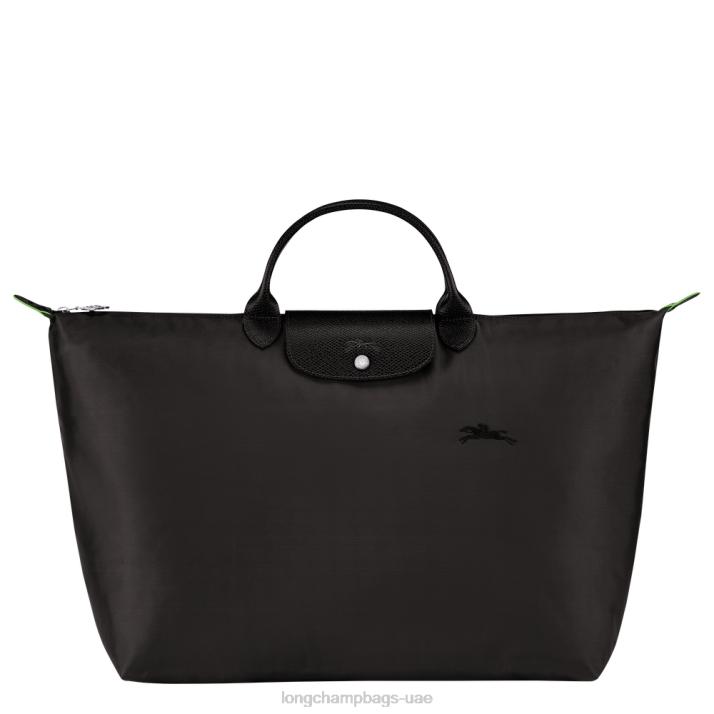 Longchamp حقيبة سفر لو بلاج خضراء s نحيف D2LB786