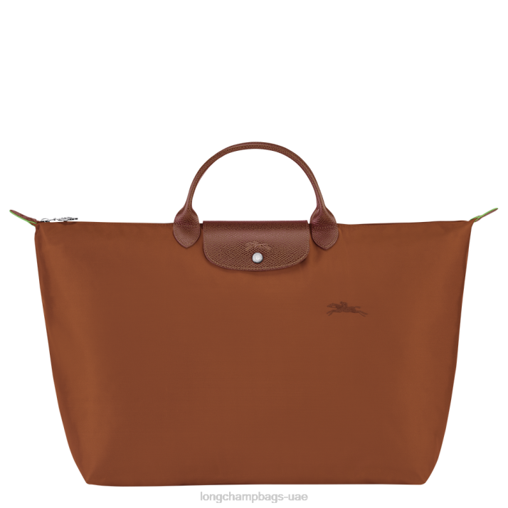 Longchamp حقيبة سفر لو بلاج خضراء s نحيف D2LB788