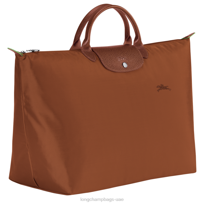 Longchamp حقيبة سفر لو بلاج خضراء s نحيف D2LB788