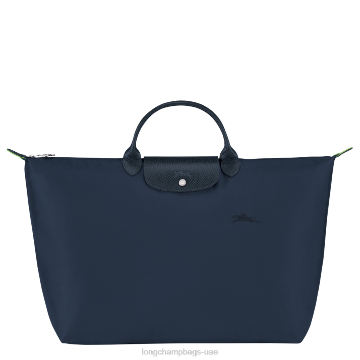 Longchamp حقيبة سفر لو بلاج خضراء s نحيف D2LB790